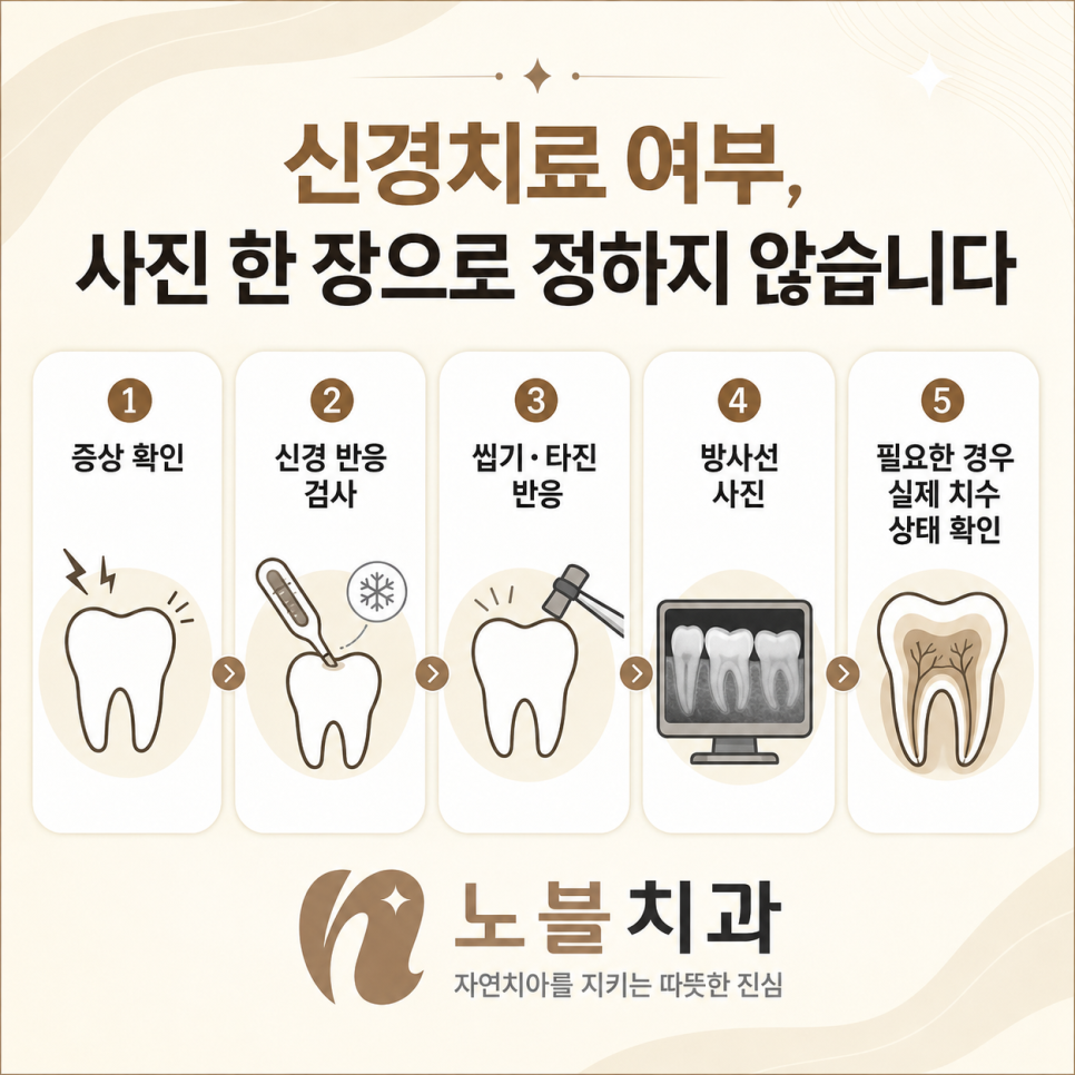 여러 정보를 모아 신경을 보존할 수 있는지 판단합니다.